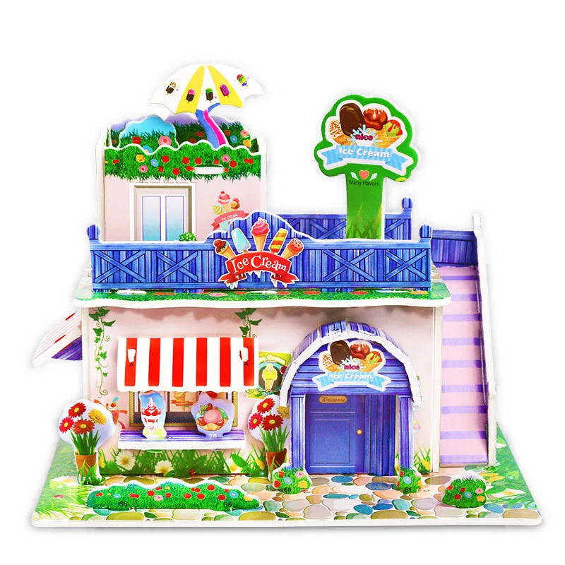 Magisches Herrenhaus Bau-Spielzeug für Kinder | Bundle von 3