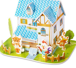 Traumhaftes Puppenhaus | Hausbau-Lernspielzeug für Kinder