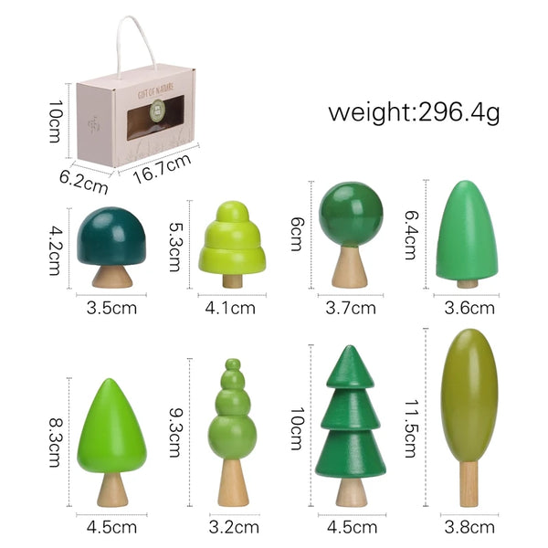 MagicalTreeVillage | 2 Bündel Verzauberter Wald Blocksatz