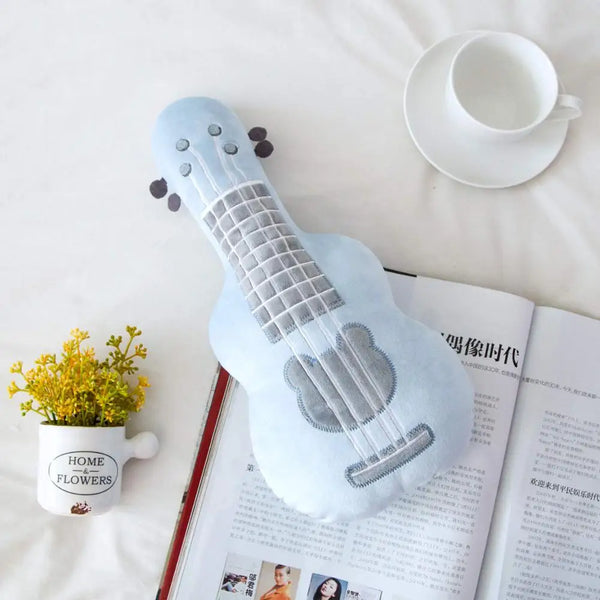 Gitarre-Plüsch-Stoffspielzeug für Kinder | Bundle aus 3
