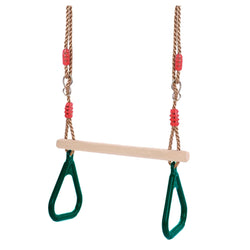 GreenGlide | Trapezschaukel mit Ringen