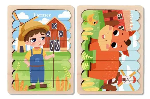GreenGenius | Holzpuzzle Spielzeug
