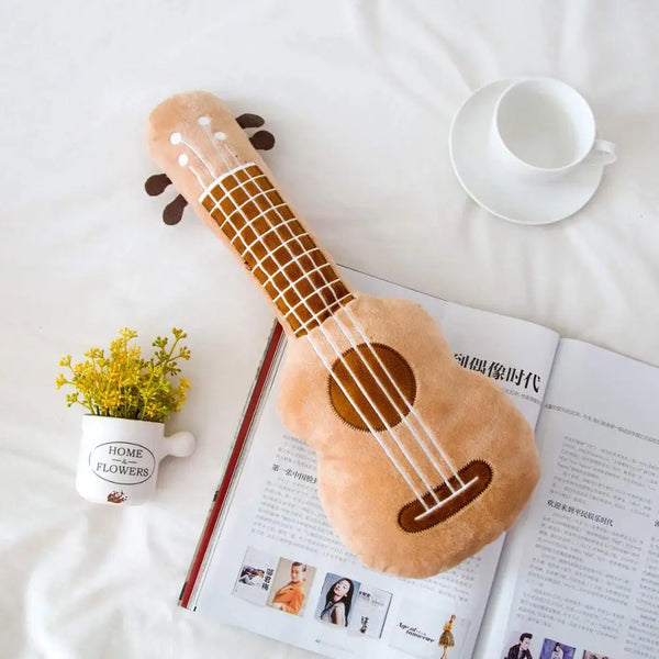 Gitarre-Plüsch-Stoffspielzeug für Kinder | Bundle aus 3