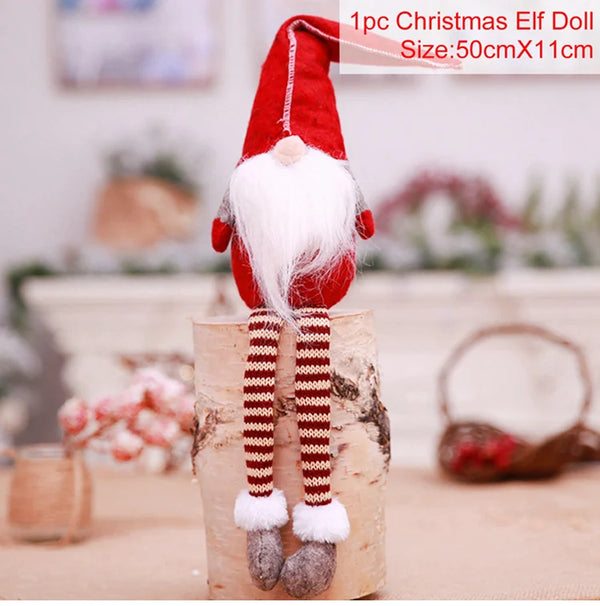 Frohe Doll | Weihnachtsdoll für kreatives Spielen von Kindern