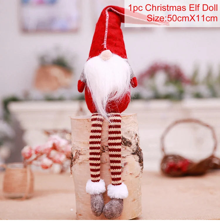 Frohe Doll | Weihnachtsdoll für kreatives Spielen von Kindern
