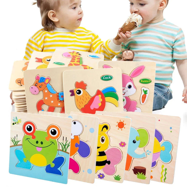 DuckyDiscovery | Hölzerne Puzzlespiele