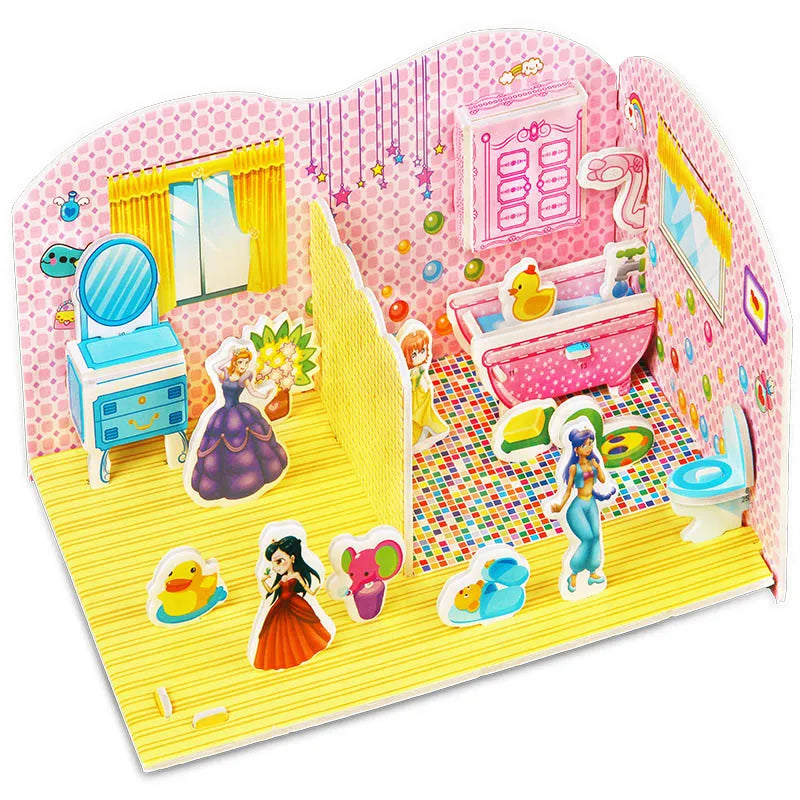 Königliches Palast Bau-Puzzle für Kinder | Bundle von 3