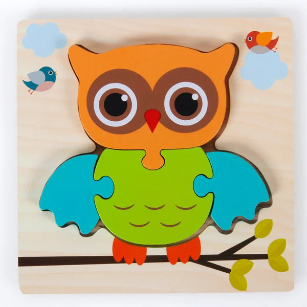 HootingJoy | Holzpuzzle für Kinder