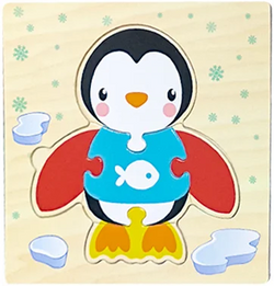 SnowyArcticJoy | Skurrile Holzpuzzles