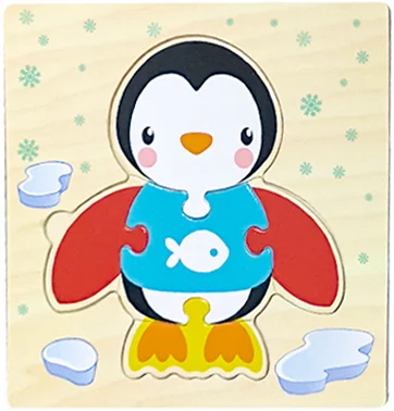 SnowyArcticJoy | Skurrile Holzpuzzles