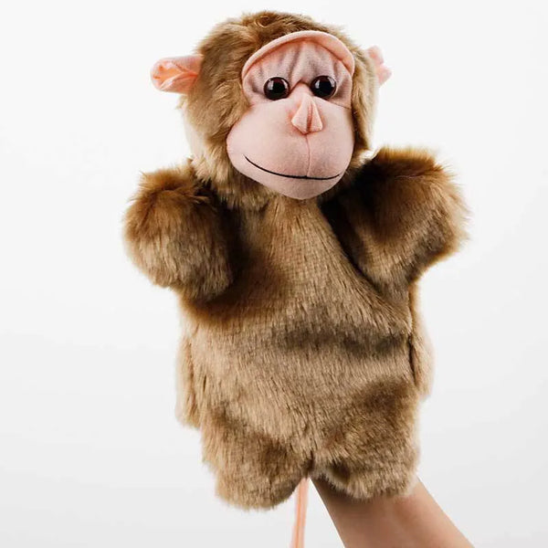 Affe | Stofftier Handpuppe Plüschspielzeug für Kinder