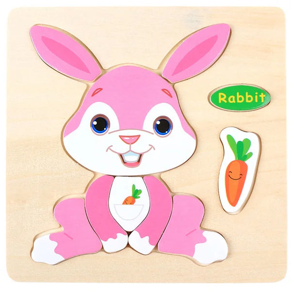 HoppyHopFun | Skurrile Holzpuzzles