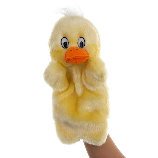 Ente | Stofftier Handpuppe Plüschspielzeug für Kinder