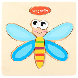 DancingWings | Hölzerne Puzzlespiele