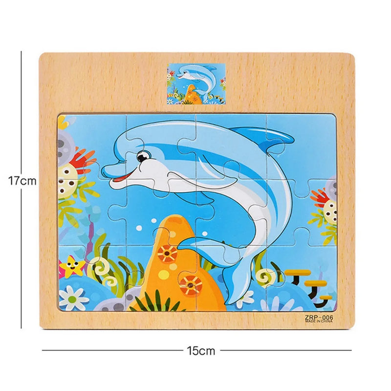 JuniorJigsaw | Hölzerne Lernpuzzles