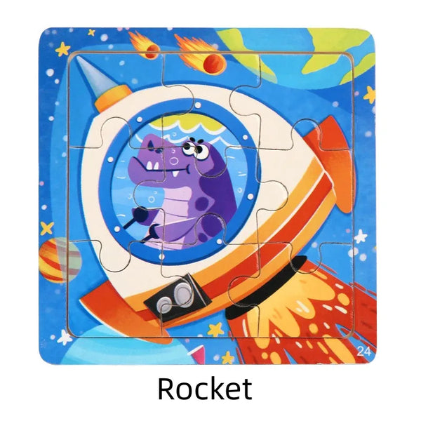 SpaceVoyage | Abenteuerliche Holzpuzzles