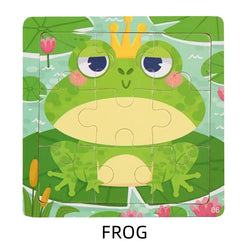 KingFrog | Abenteuerliche Holzpuzzles