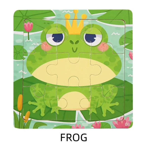 KingFrog | Abenteuerliche Holzpuzzles