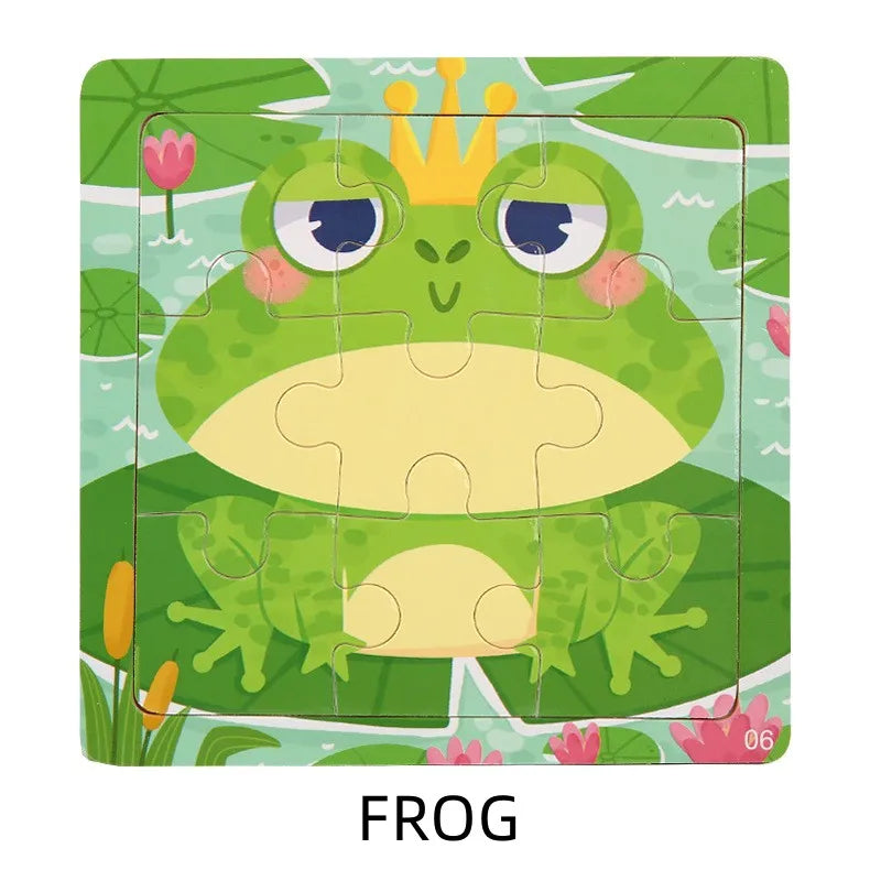 KingFrog | Abenteuerliche Holzpuzzles