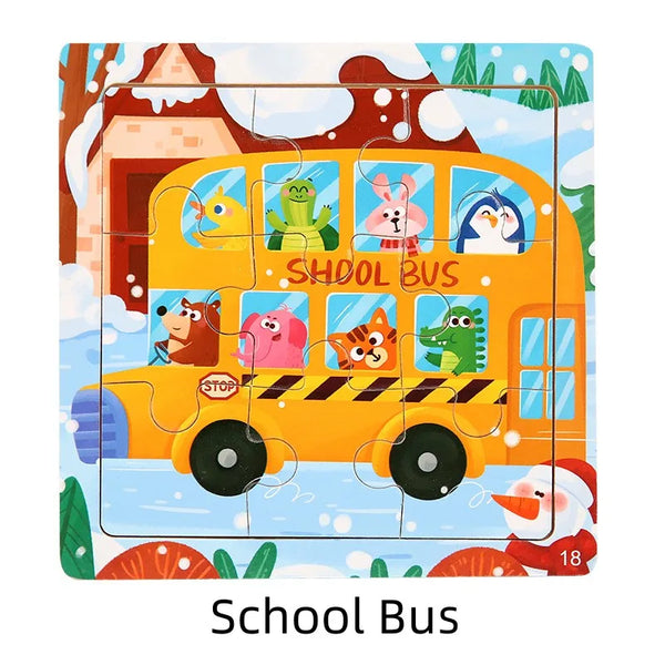 SafariAdventure | Abenteuerliche Holzpuzzles