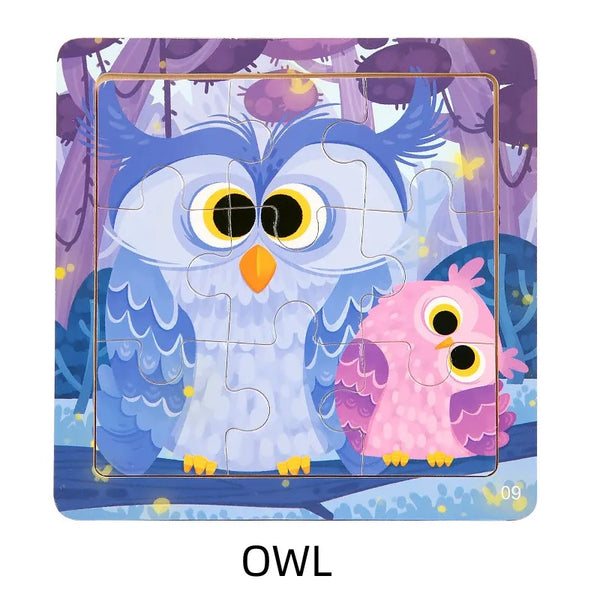 Mr.Owl | Abenteuerliche Holzpuzzles