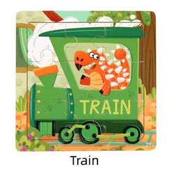 DinoTrain | Abenteuerliche Holzpuzzles