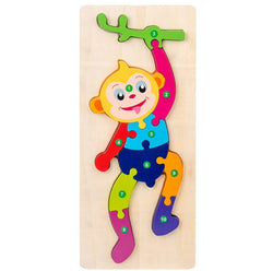 Monkey | 3D-Holzpuzzle