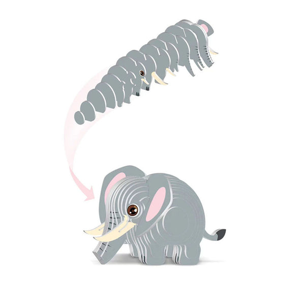 ElephantEasel | 3D Papierpuzzle