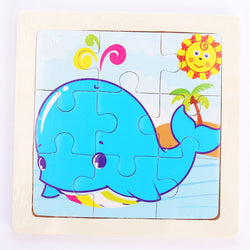 SeaWhale | 3d Puzzle Spiel Frühes Lernen Bildung