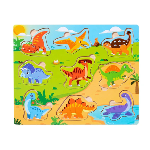 DinoLand | 3d farbige Puzzles