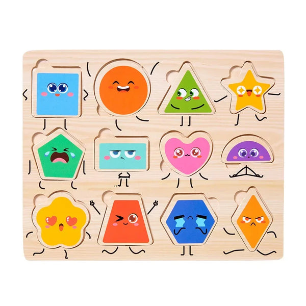 Shapes | 3d farbige Puzzles