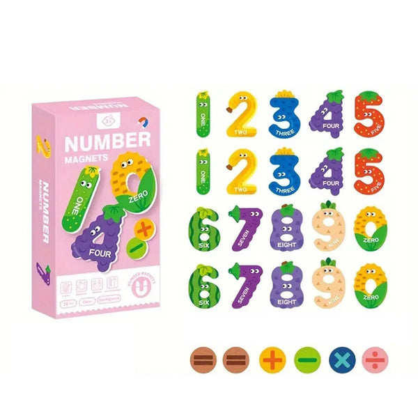 NumberFun | KinderCartoon Magnet Sticker