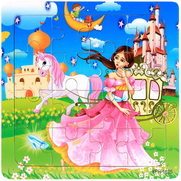 PrincessCastle | Holzpuzzle