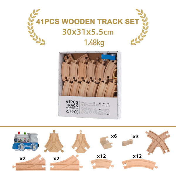 JungleTracks | Holz-Schienenset
