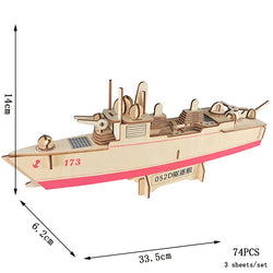 NauticalNirvana | 3D-Holzboot-Puzzle