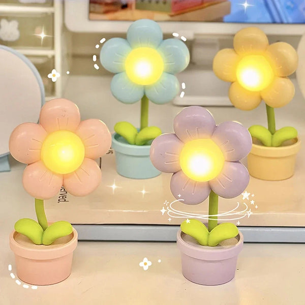 ElegantFloral | Mini Led Flower Lampe