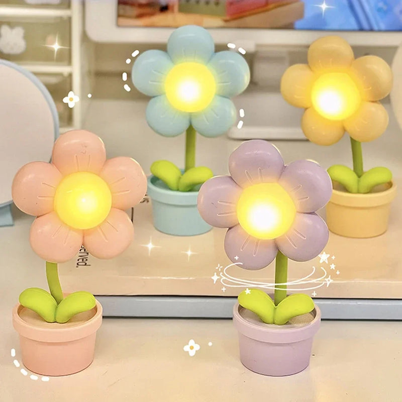 ElegantFloral | Mini Led Flower Lampe