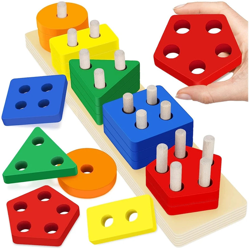 StackToy | Holzsortierspielzeug