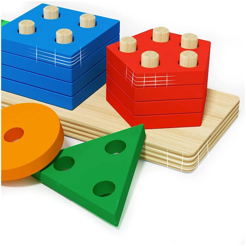 StackToy | Holzsortierspielzeug