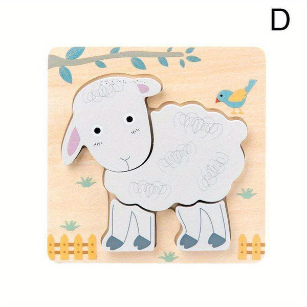SheepShapes | 3D Cartoon Puzzles