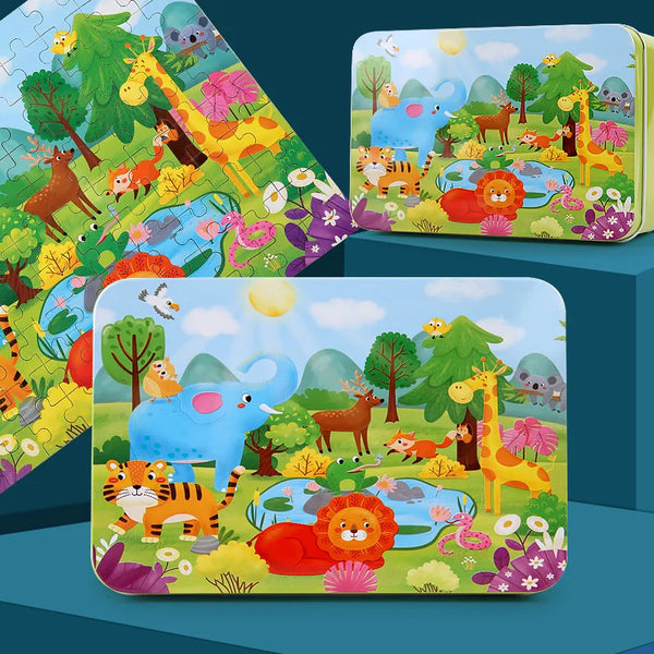 Tierische | HölzernePuzzles für Kinder