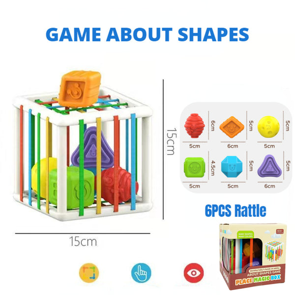 SmartyShapes | Montessori Bunte Form Blöcke