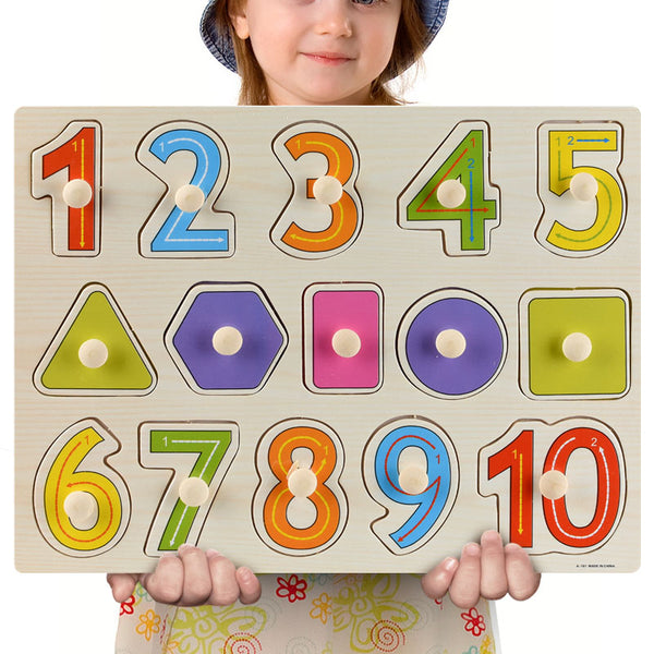 JoyfulJungle | Montessori-Holzpuzzle