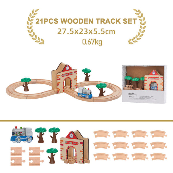 ForestFun | Holz-Schienenset