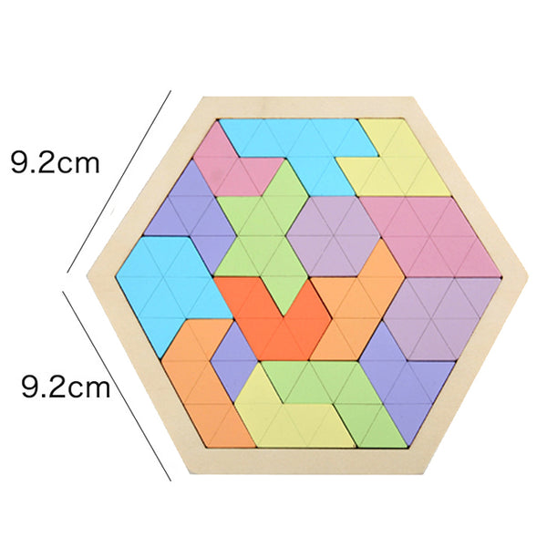 HexaTri | 3 Bündel Vorm Puzzel Speelgoed