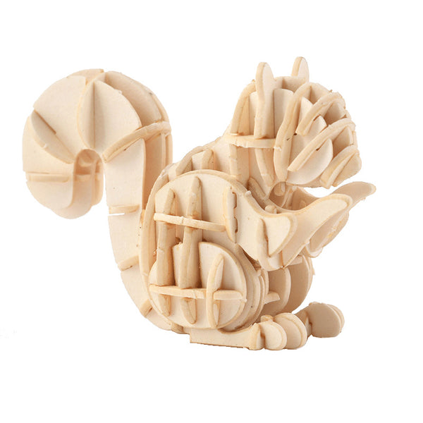 SmartFriends  | 2 Bündel 3d Holzpuzzle Tiere
