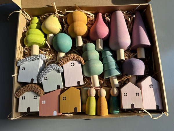 SweetPastel | Kinder Pastell-Holzspielzeug