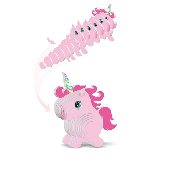 UnicornUnity | 3D Papierpuzzle