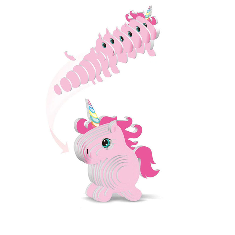UnicornUnity | 3D Papierpuzzle