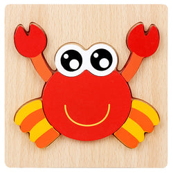 CrabAmaze | Montessorri Holzpuzzle